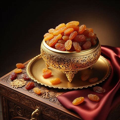 تصویر 1 از قیمت روز فروش عمده کشمش تیزآبی درجه ۱ ملکان