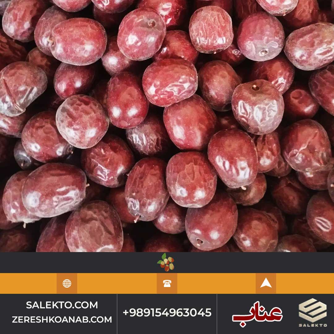 تصویر 1 از عناب امسالی بیرجند دانه‌ درشت با طعم شیرین و پوسته نازک + خرید ارزان