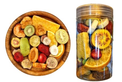 تصویر 1 از خرید میوه پفکی مخلوط ۱۰۰ گرمی + کیفیت عالی
