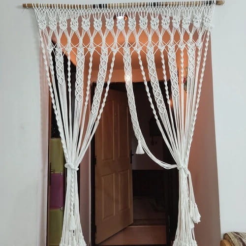 تصویر 3 از خرید پرده مکرومه راهرو + قیمت فروش استثنایی
