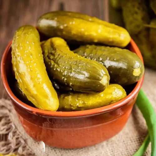 تصویر 2 از قیمت خیار شور سرکه ای ترد + خرید باور نکردنی