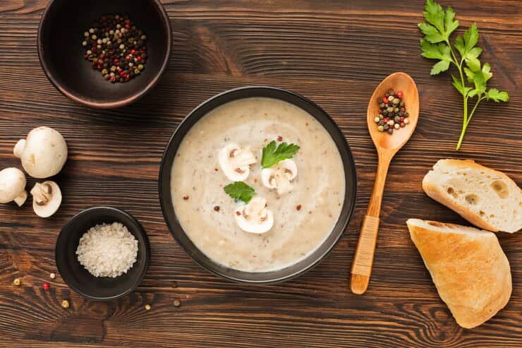 فروش سوپ نیمه آماده قارچ + قیمت خرید به صرفه