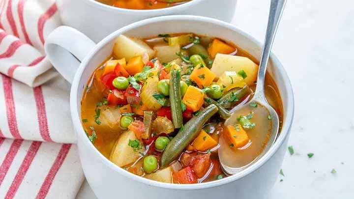 تصویر 2 از قیمت خرید سوپ نیمه آماده سبزیجات + فروش ویژه