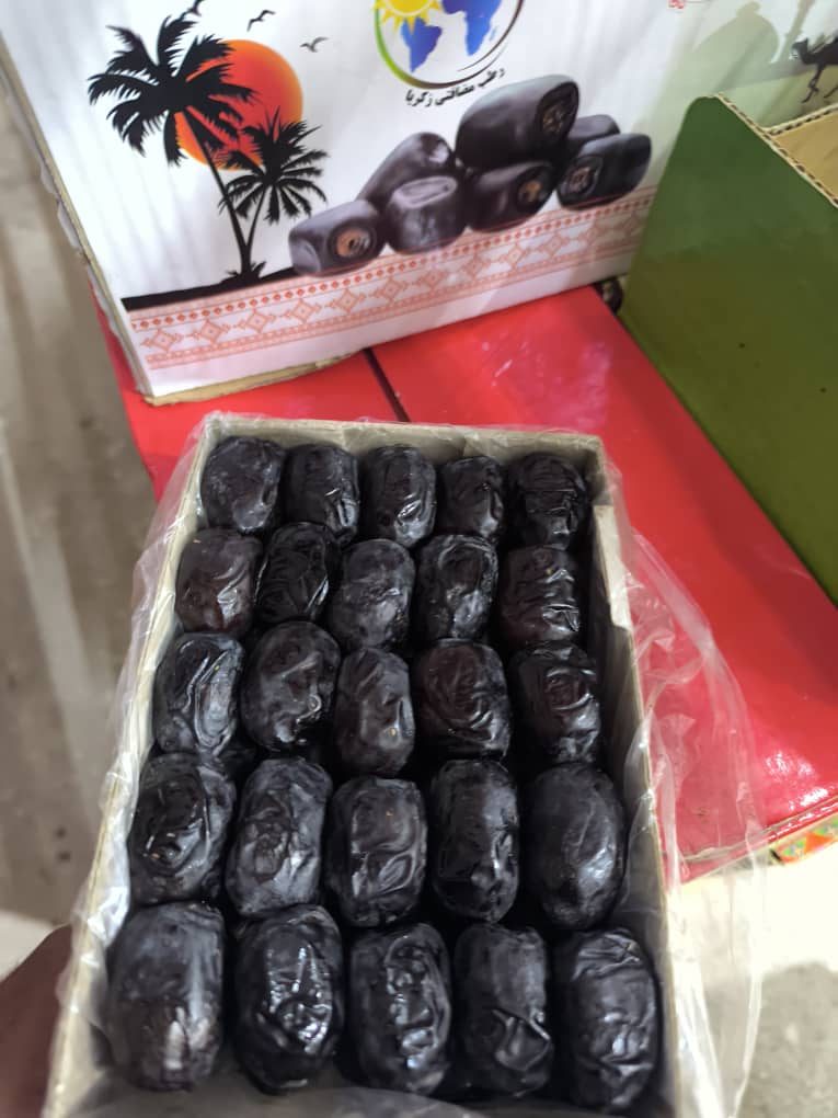 تصویر 4 از خرید عمده خرما مضافتی دو ردیفه لوکس + کیفیت تضمینی