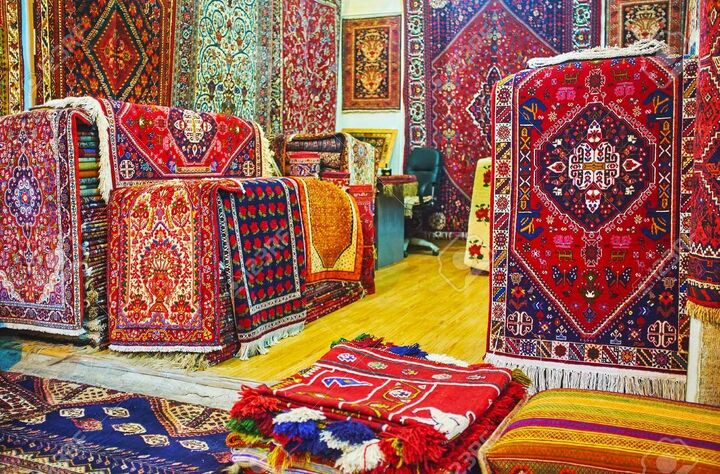 تصویر 1 از بهترین جفت قالیچه طرح صفی 2(1/5*2) متر + قیمت خرید عالی