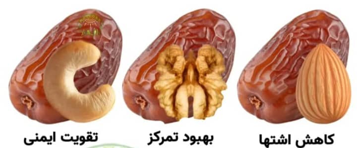 تصویر 1 از خرید خرمای مغزدار