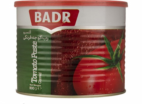 تصویر 3 از قیمت رب گوجه فرنگی بدر + خرید باور نکردنی