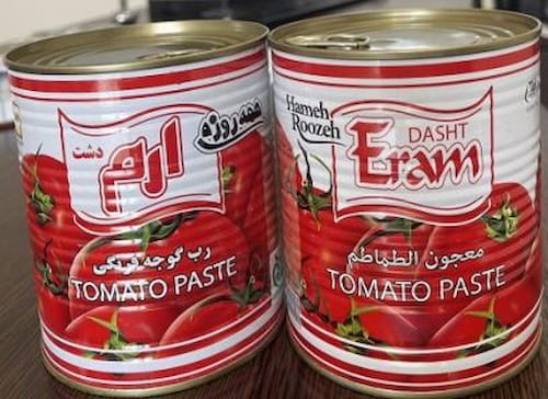 تصویر 3 از قیمت رب گوجه فرنگی دشت ارم + خرید باور نکردنی