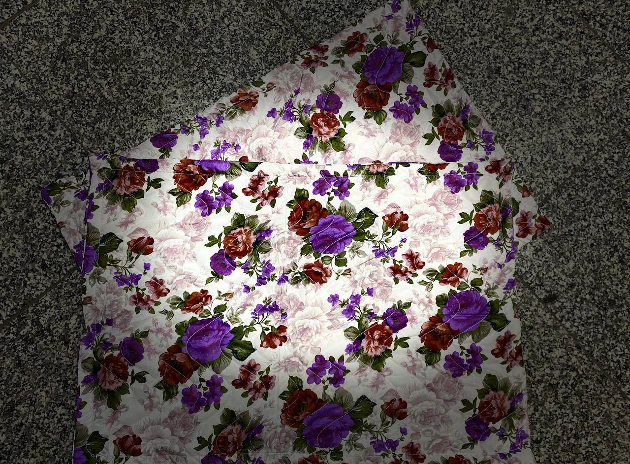 تصویر 1 از فروش روبالشتی عمده نخی لبه دار پنبه دوز شده