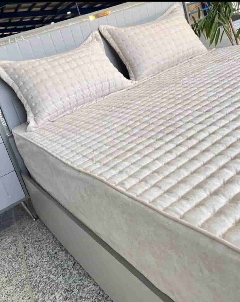 تصویر 2 از ملحفه روتختی گل دوزی و پنبه دوزی متینا