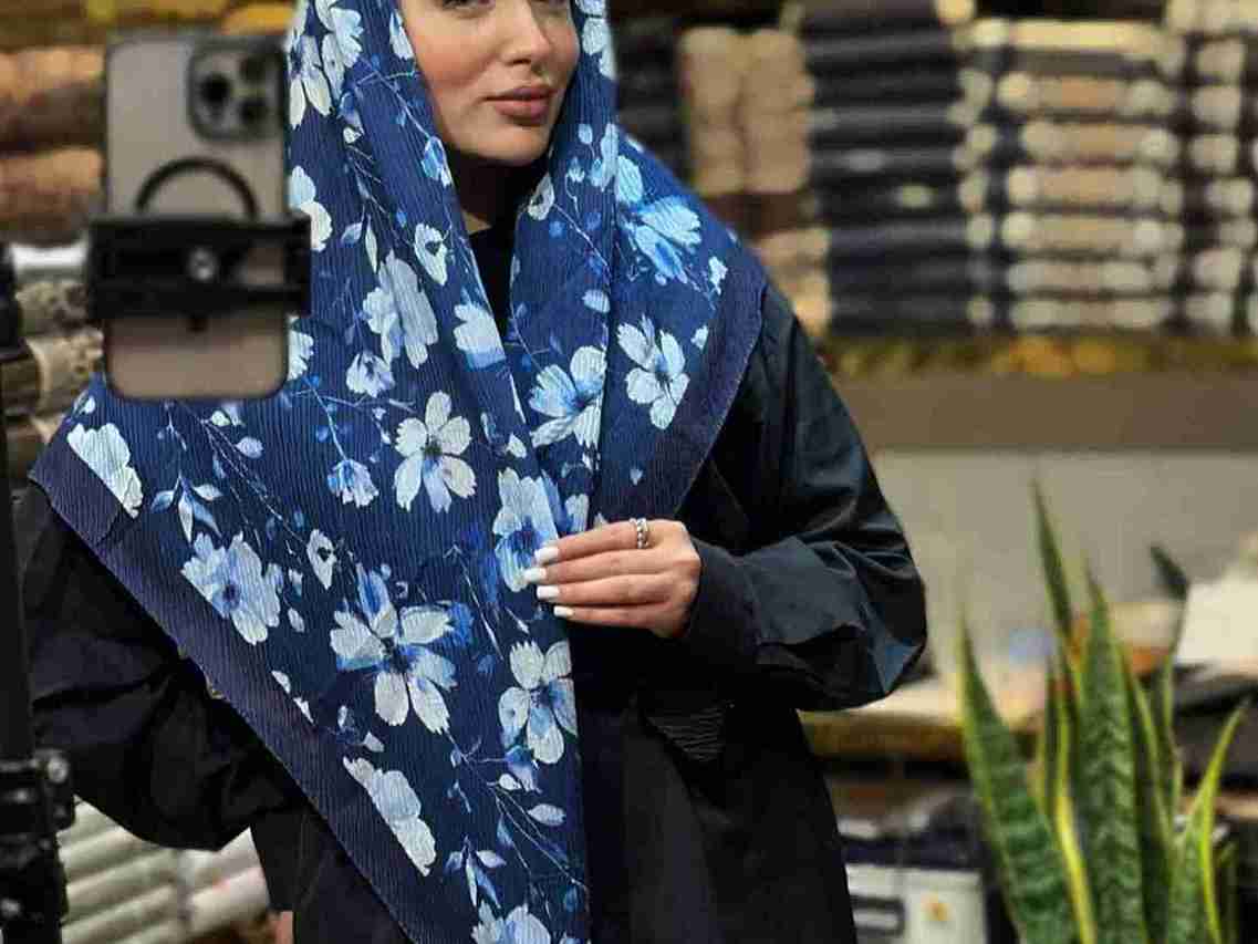 قیمت خرید روسری پلیسه پاییزه + فروش ویژه
