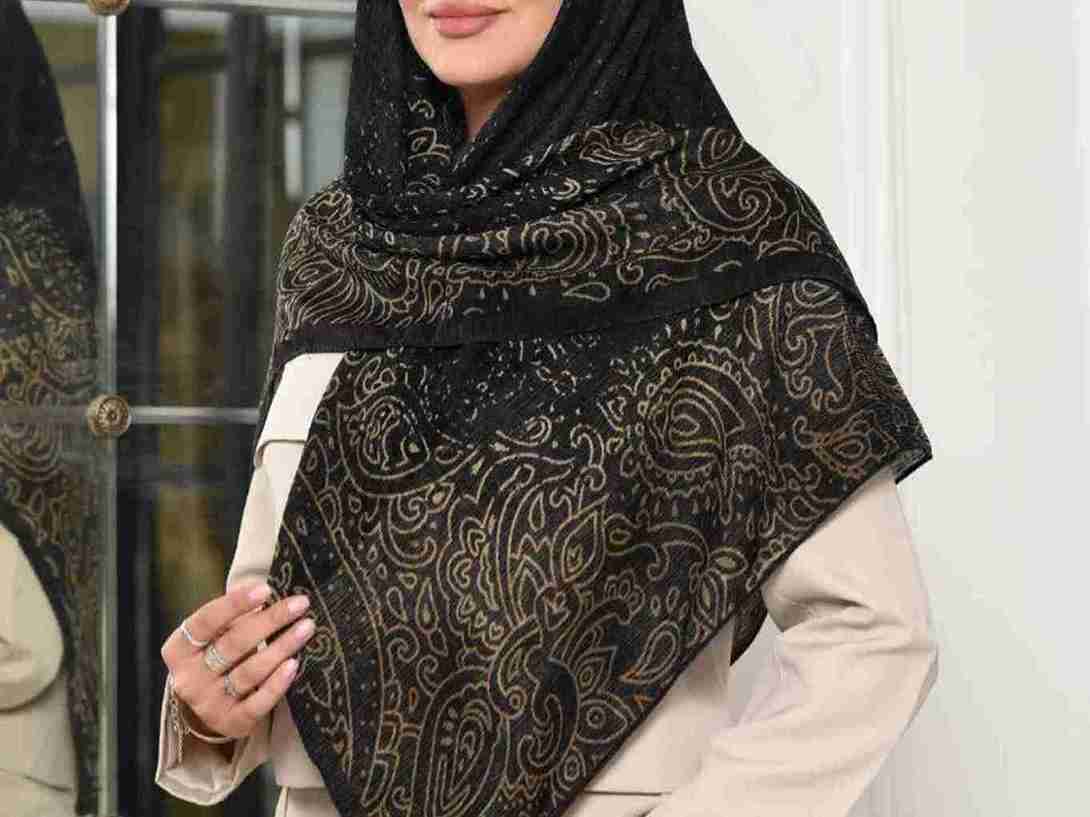 تصویر 3 از قیمت خرید روسری نخ ژاکارد چاپی با فروش عمده