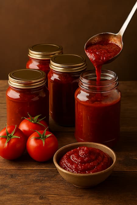 تصویر 5 از فروش آنلاین رب گوجه فرنگی پنج کیلویی نامزد