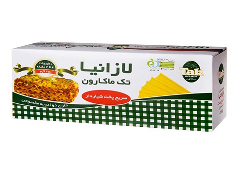 تصویر 5 از خرید لازانیا پیش پخت تک ماکارون + قیمت فروش استثنایی