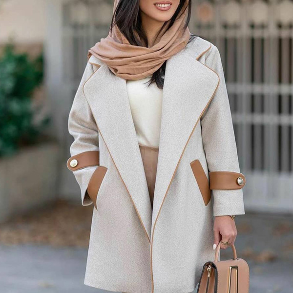 تصویر 2 از قیمت خرید پالتو زنانه جدید + فروش ویژه