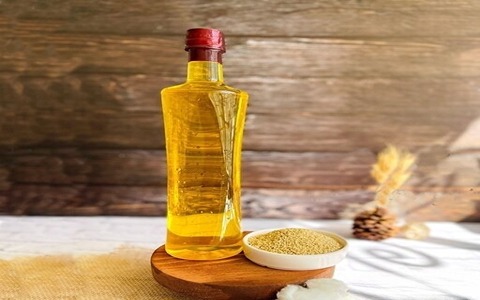 روغن کنجد صادراتی زرآوه ویژه سالاد و غذا های رژیمی