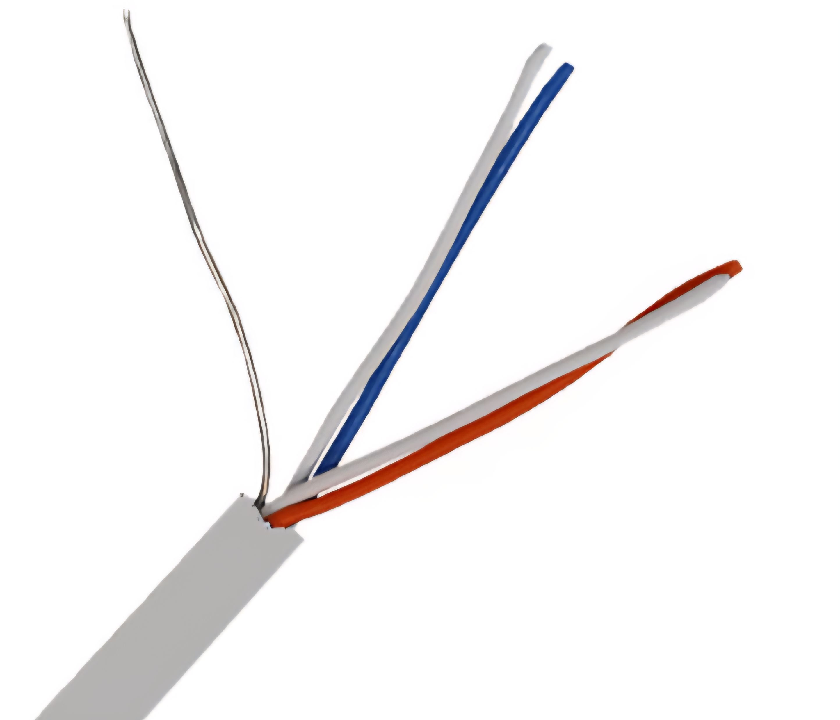کابل 2 زوج 0/6 هوایی طوسی رویان