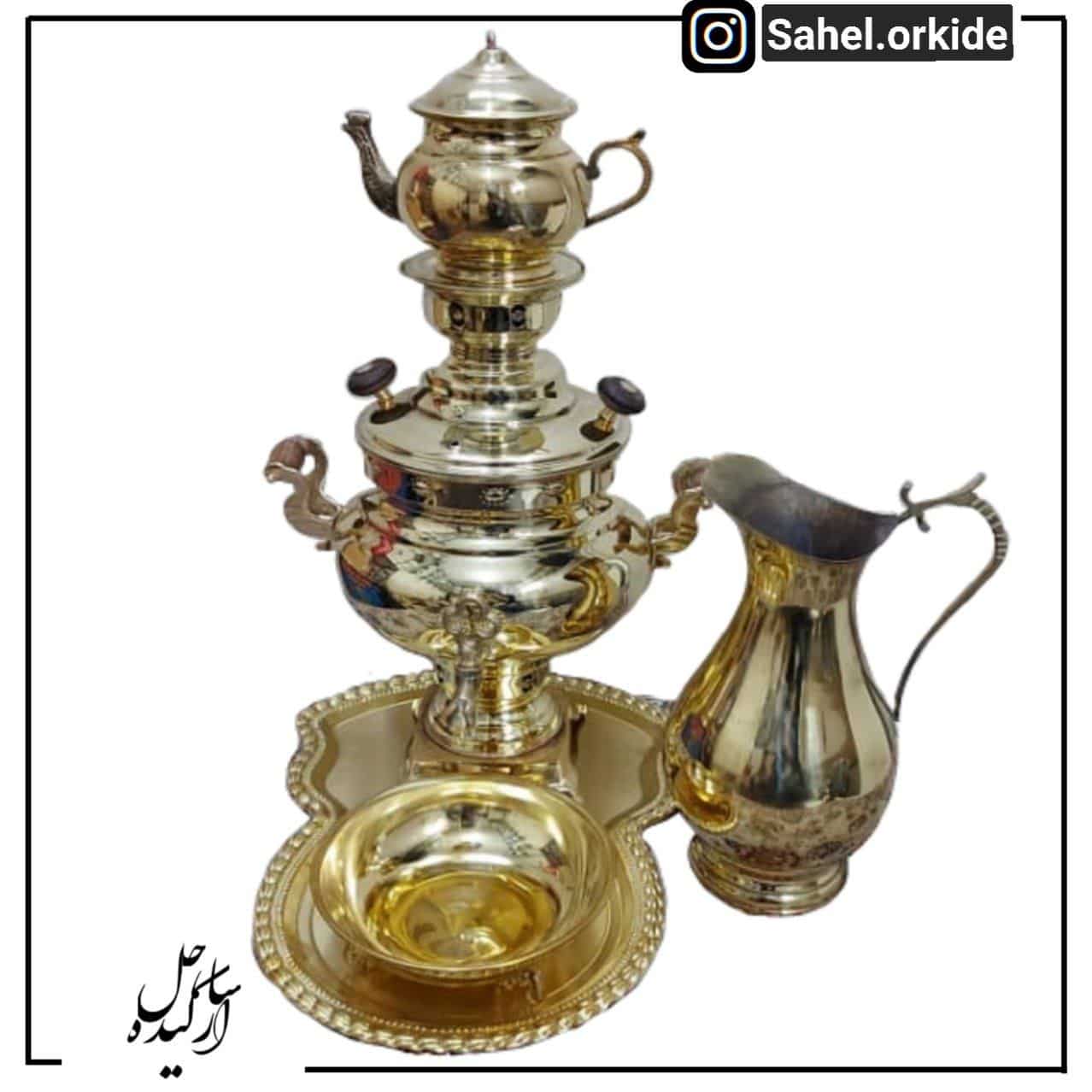 تصویر 1 از سماور آتیلا ۷  لیتری گازی مدل  عدسی