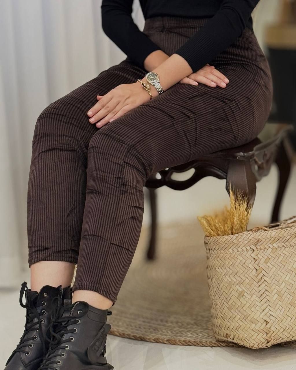 تصویر 2 از فروش عمده شلوار مخمل کبریتی زنانه