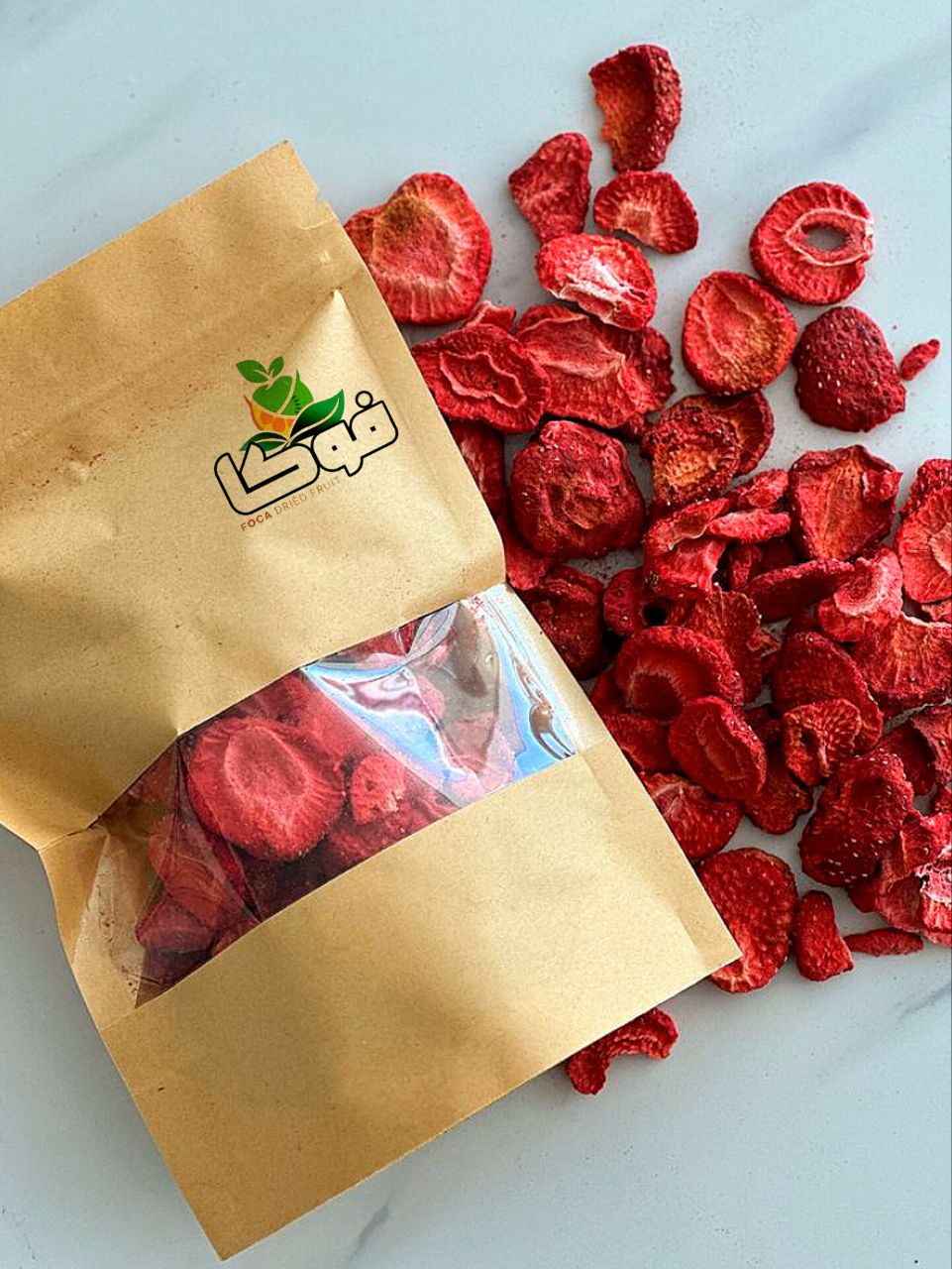 تصویر 2 از فروش توت‌ فرنگی خشک استثنایی + قیمت رقابتی