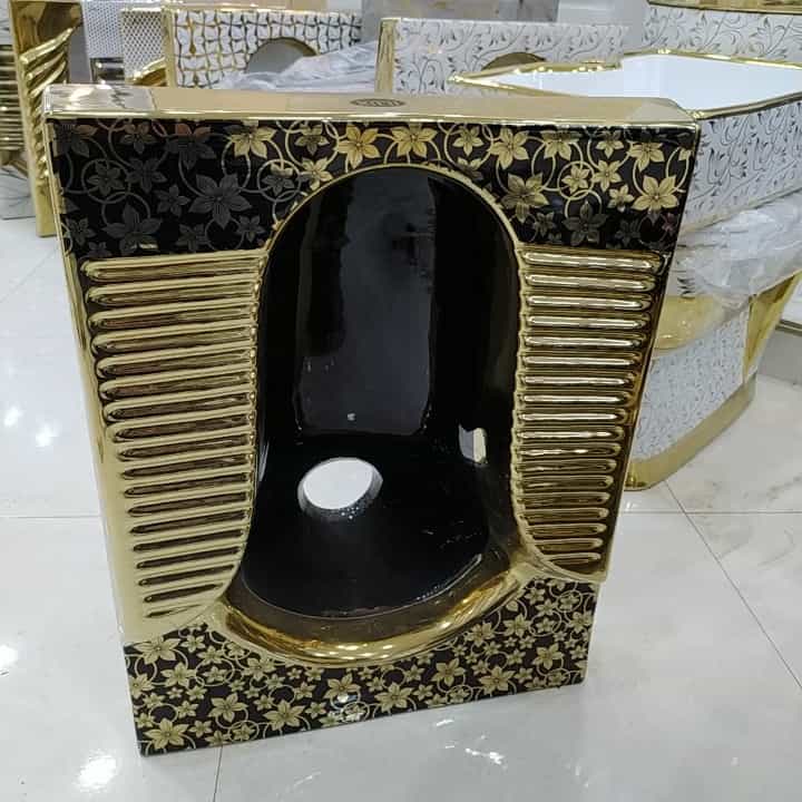 تصویر 2 از قیمت توالت ایرانی مشکی با کیفیت ارزان + خرید عمده