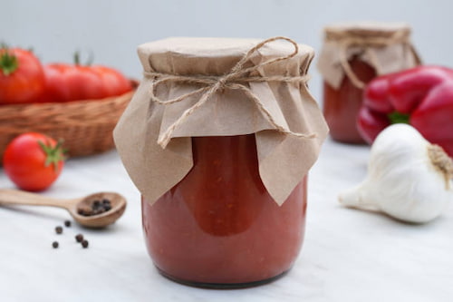 تصویر 2 از قیمت رب گوجه خانگی عمده + خرید باور نکردنی