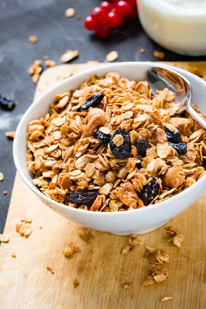 خرید و قیمت گرانولا بادام زمینی + فروش صادراتی