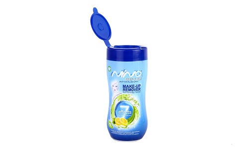 خرید و قیمت دستمال مرطوب آرایشی 7 کاره نینو + فروش عمده