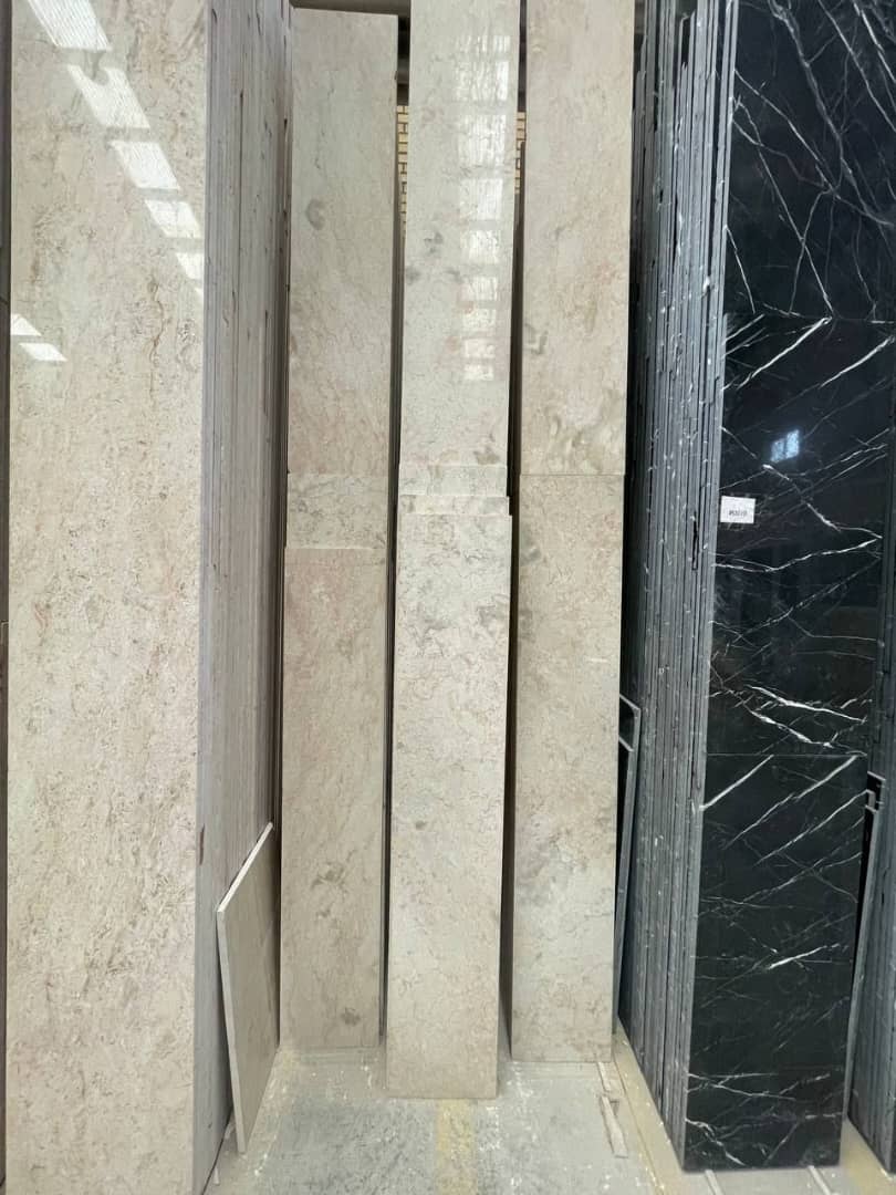 تصویر 1 از سنگ مرمریت جوشقان ۳۰ طولی تم رنگی کرم روشن