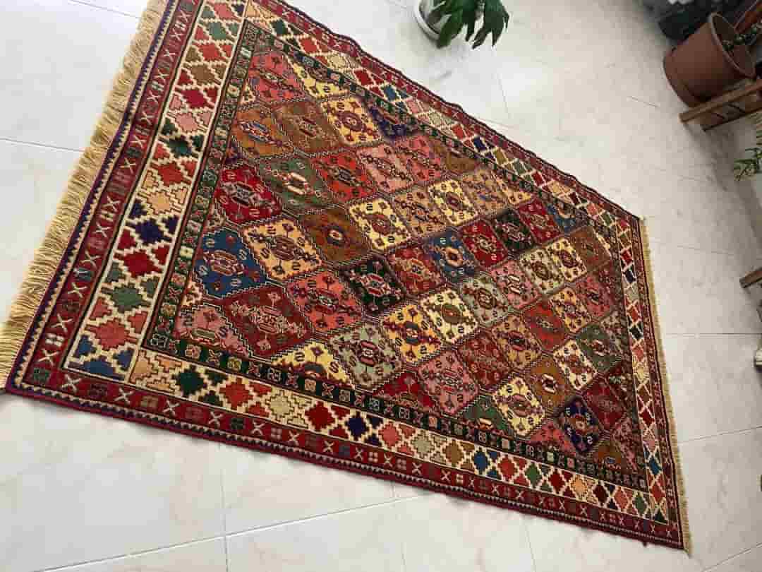 تصویر 2 از قیمت خرید گلیم ورنی عمده به صرفه و ارزان