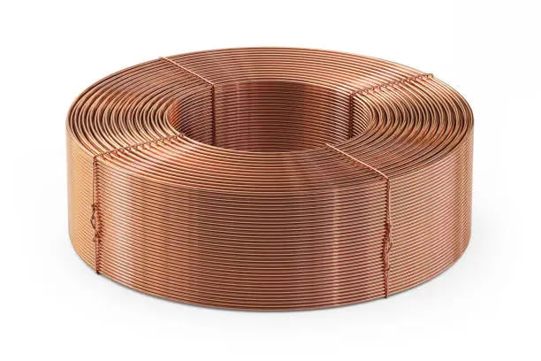 سیم مفتول مسی بدون روکش در سایزها و ضخامت‌ های مختلف