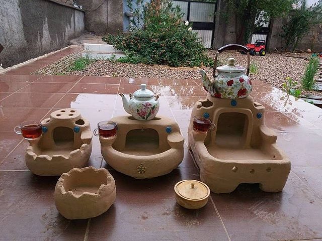 تصویر 3 از فروش منقل سفالی با ابعاد ۵۰ × ۶۰ سانتی متری