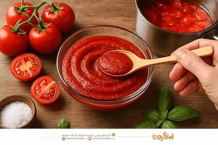 تصویر 5 از قیمت خرید رب گوجه فرنگی ماه چین