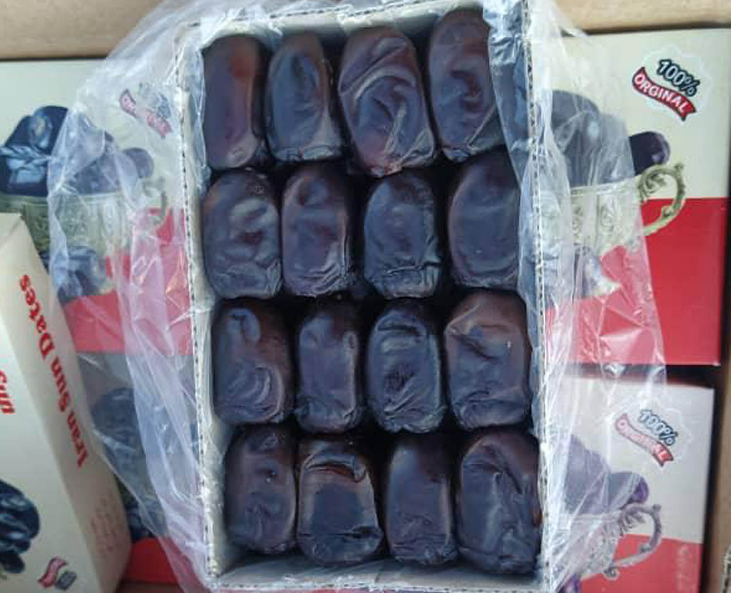 خرما مضافتی صادارت درجه یک بم