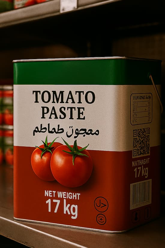 تصویر 4 از قیمت رب گوجه فرنگی ۱۷ کیلویی