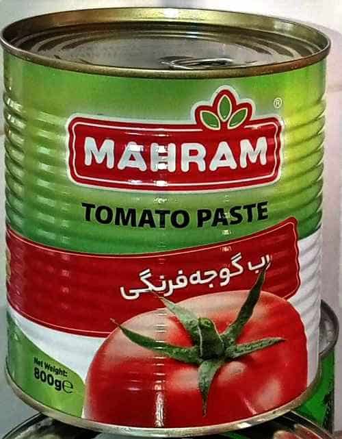 تصویر 1 از رب گوجه فرنگی پژواک کام