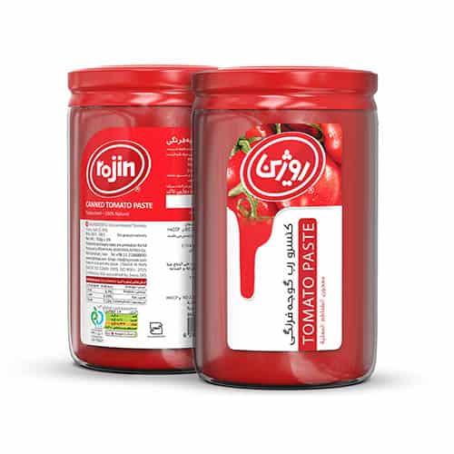 رب گوجه فرنگی روژین انتخابی پرمایه برای غذای اصیل
