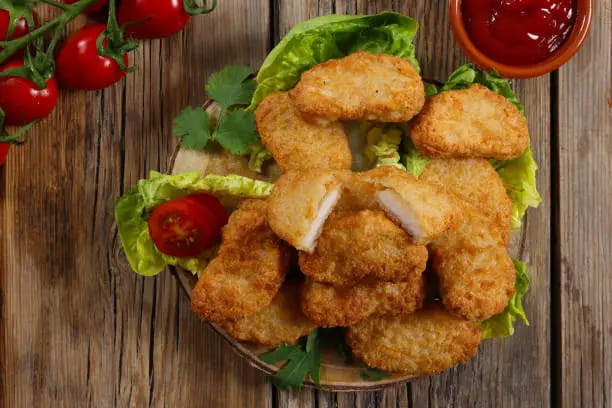 تصویر 4 از قیمت خرید ناگت مرغ آماده و فروش ویژه