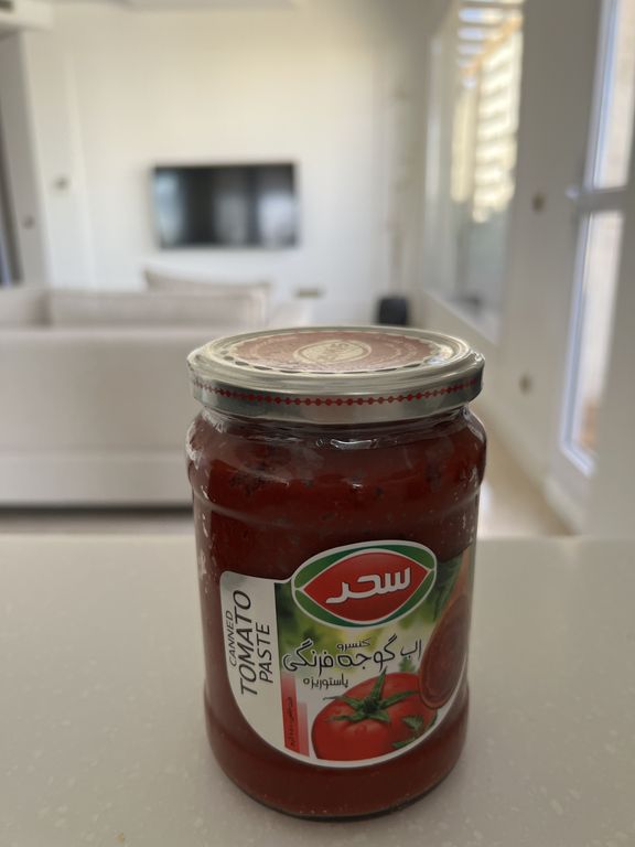 تصویر 3 از قیمت خرید رب گوجه 800 گرمی شیشه ای سحر + فروش ویژه