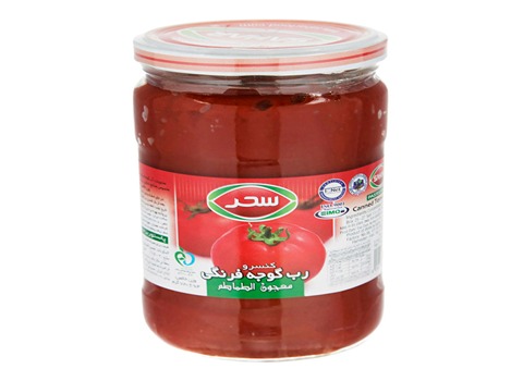 تصویر 4 از فروش رب گوجه 400 گرمی شیشه ای سحر + قیمت خرید به صرفه