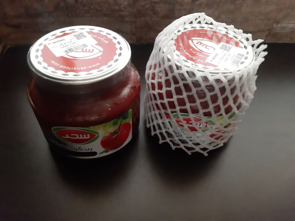 تصویر 4 از قیمت خرید رب گوجه 1550 گرمی سحر با فروش عمده