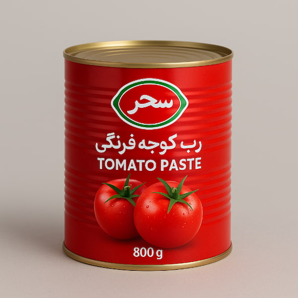 تصویر 2 از قیمت و خرید صادرات رب گوجه‌ فرنگی سحر به بازارهای منطقه + فروش ارزان