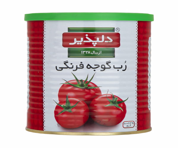 قیمت رب گوجه فرنگی قوطی دلپذیر 800 گرمی + خرید باور نکردنی