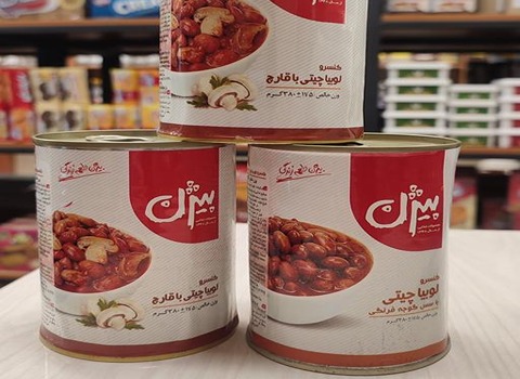 تصویر 3 از خرید استثنائی کنسرو لوبیا چیتی و قارچ بیژن