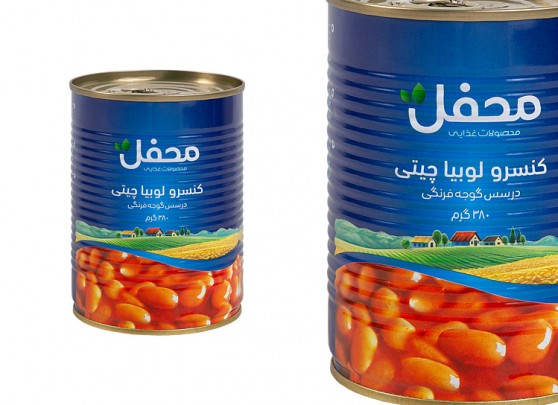 تصویر 5 از قیمت عمده کنسرو لوبیا محفل