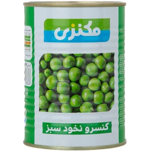 تصویر 2 از قیمت کنسرو نخود سبز مکنزی + قیمت عمده