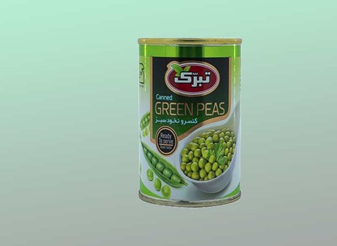 تصویر 1 از قیمت کنسرو نخود فرنگی تبرک