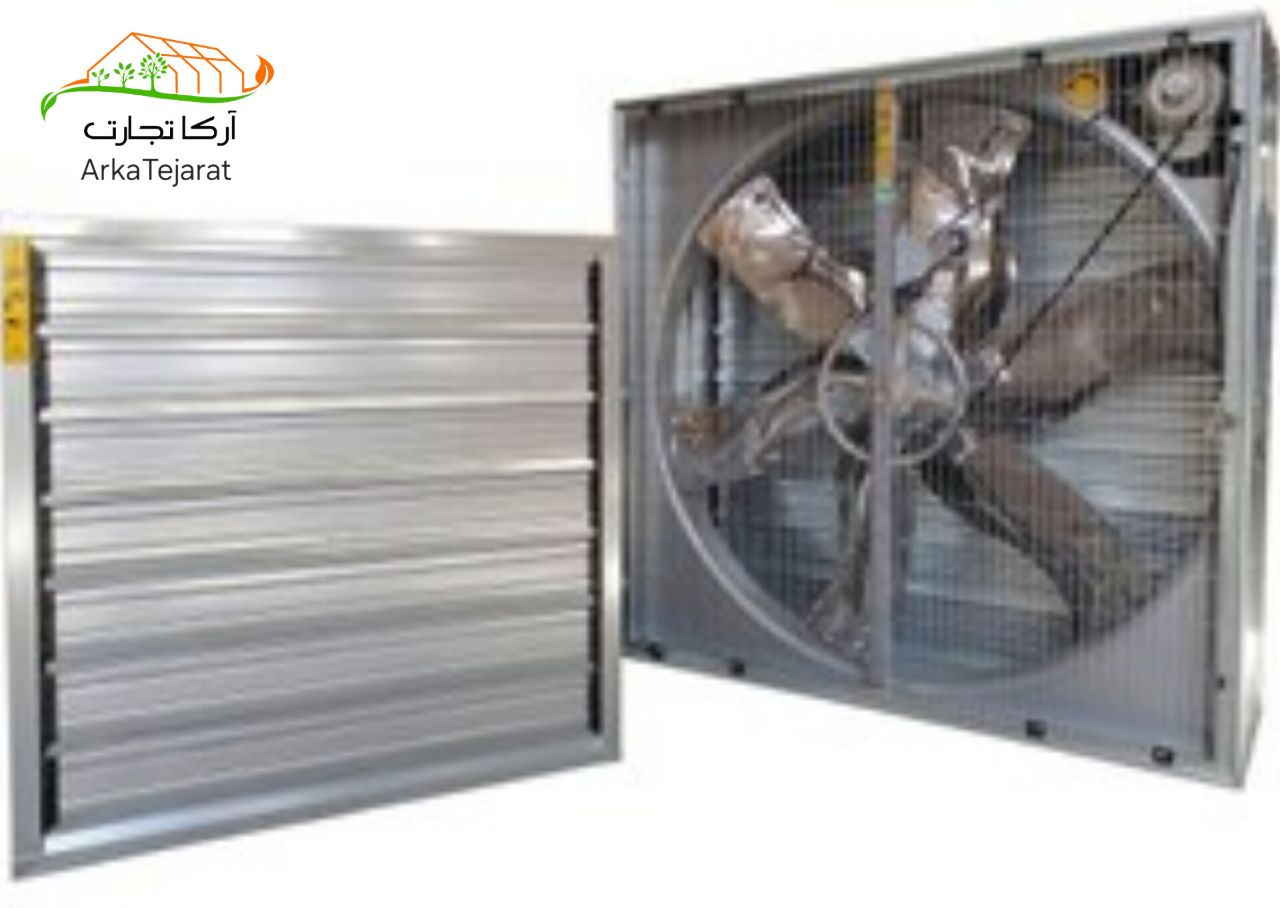 تصویر 1 از خرید عمده فن گلخانه بزرگ به قیمت کارخانه + فروش عمده