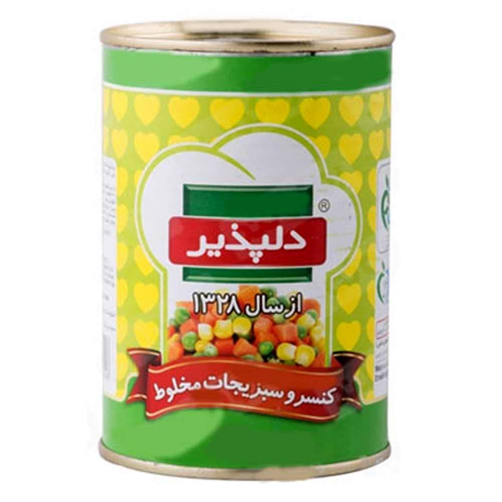 تصویر 3 از قیمت کنسرو مخلوط سبزیجات دلپذیر