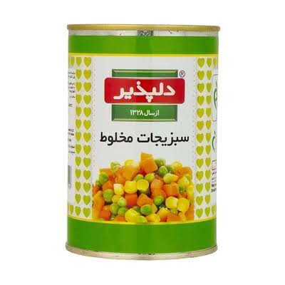 تصویر 4 از قیمت کنسرو مخلوط سبزیجات دلپذیر